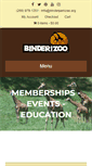 Mobile Screenshot of binderparkzooonline.org